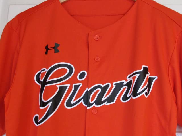 アンダーアーマー　ジャイアンツ　応援ユニホーム　ユニフォーム　オレンジ s□アンダーアーマー/読売ジャイアンツGIANTS 応援ユニフォーム
